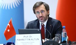 Cumhurbaşkanlığı İletişim Başkanı Fahrettin Altun Türk Konseyi Toplantısı için Bakü’de