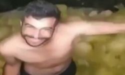 Turşu kazanında dansın sonu kötü bitti!