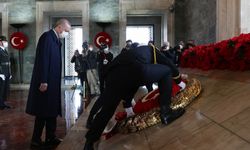 Cumhurbaşkanı Erdoğan Anıtkabir’de ATA'yı ziyaret etti!