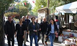 CHP İstanbul İl Başkanı Canan Kaftancıoğlu Efes Selçuk'u ziyaret etti