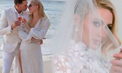 Dünyanın en zengin varislerinden olan Paris Hilton evlendi!