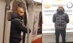 Kadıköy metrosunda kadına bıçak çeken saldırgan yakalandı! Resmen suç makinesi çıktı