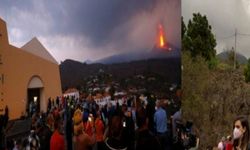 La Palma'daki lav yağmuru turistik ziyarete dönüştü