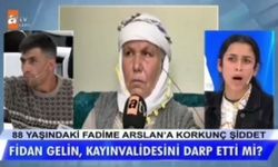 Müge Anlı'da sinirlenen Fidan ,eşine uçan tekme attı!