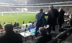 Beşiktaş maçında Murat Sancak, tribünde çılgına döndü