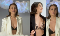 Esra Bilgiç’in sosyal medyayı sallayan iç çamaşırı reklamı!