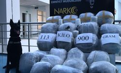 Adana'da şüpheli bir kamyonette 113 kilo 900 gram esrar ele geçirildi