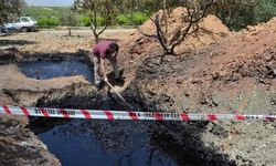 Manisa Salihli'de su bulmak için kuyu açtı kaliteli petrol çıktı!