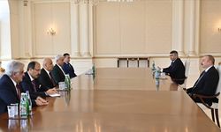 Azerbaycan Cumhurbaşkanı İlham Aliyev Tarım ve Orman Bakanı Vahit Kirişci'yi kabul etti