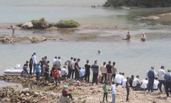 Şırnak Cizre'de nehire giren iki çocuk akıntıya kapılarak kayboldu