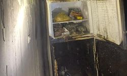 Ordu'da patlayan buzdolabı yangına neden oldu