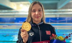 Milli yüzücü Merve Tuncel gençlerde dünya şampiyonu oldu