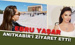 Ebru Yaşar Anıtkabir'i ziyaret etti