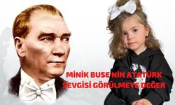 Minik Buse'nin Atatürk sevgisi sosyal medyada viral oldu