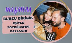 Burcu Biricik eşiyle olan fotoğrafını paylaştı!