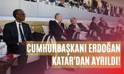 Cumhurbaşkanı Erdoğan 2022 FIFA Dünya Kupası'nın açılışı için gittiği Katar'dan ayrıldı