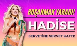 Hadise boşandıktan sonra adeta servetine servet kattı