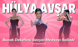 Hülya Avşar Kasığına Kadar Yırtmaçla Sahneye Çıktı!