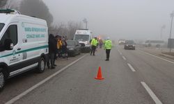 Manisa'da kazaya müdahale edenlere kamyonet çarptı! 1 ölü, 3 yaralı