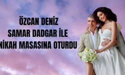 Özcan Deniz Samar Dadgar ile evlendi ! İşte nikahtan ilk fotoğraf