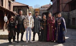 Mesut Özil Kuruluş Osman setini ziyaret etti