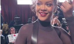 Oscar ödül gecesine Rihanna damgasını vurdu