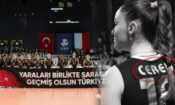 Milli voleybolcu Zehra Güneş maç öncesi yaptığı hareketle herkesi duygulandırdı!