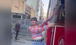 İstanbul'da tramvaydan sarkan turistin sonu fena oldu