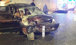 Çanakkale'de tünelde trafik kazası! 1 ölü, 4 yaralı