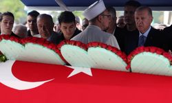 Cumhurbaşkanı Erdoğan gazeteci Mehmet Barlas'ın cenaze törenine katıldı