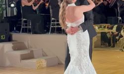 Eda Ece ile Buğrahan Tuncer'in düğün dansı