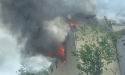 İstanbul'da sanayi sitesinde yangın çıktı