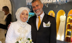 Eski manken Yaşar Alptekin'in nikahından ilk görüntüler