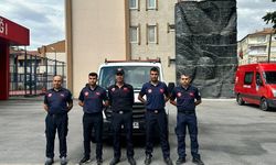 Kayseri itfaiyesi sel mağdurlarının yanında