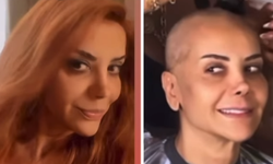 Kanser Tedavisi Gören Tanyeli önce saçlarını kazıtıp sonrada peruk beğendi
