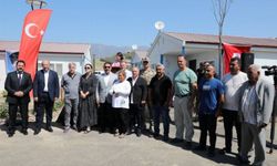Hatay'da prefabriklerin 2. etabı teslim edildi