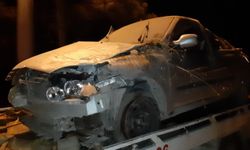 Bolu Mudurnu'da otomobil defalarca takla attı! 2 yaralı