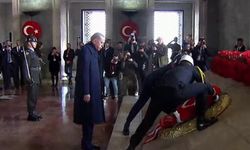 Devlet erkanı Anıtkabir'de buluştu