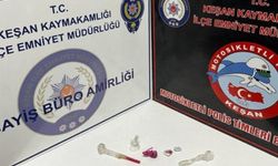 Edirne Keşan'da uyuşturucu operasyonu! 3 gözaltı