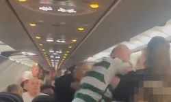 Antalya seferi yapan uçakta olay! İskoç yolcu polisi yumrukladı