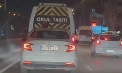 Bursa'da maganda makas atarak trafiği tehlikeye soktu, o anlar kamerada