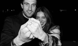 Futbolcu Yusuf Yazıcı ile Melisa Aslı Pamuk, düğünden ilk kareleri paylaştı