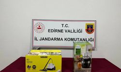 Edirne’de gümrük kaçağı elektrikli süpürge ve meyve sıkacağı ele geçirildi