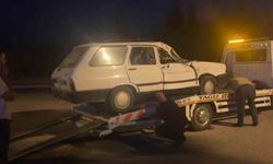 Zonguldak’ta otomobille kamyonet çarpıştı: 2 yaralı