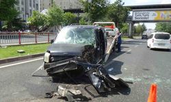 Kayseri'de Jeep ile hafif ticari araç çarpıştı: 2 yaralı