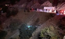 Kahramanmaraş'ta otomobil uçuruma yuvarlandı: 1 yaralı