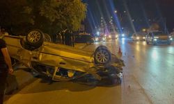 Eskişehir'de yarışan otomobiller kaza yaptı: 2 yaralı