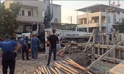 Osmaniye’de direğe çarpan beton pompası alev aldı: 2 kişi yaralandı