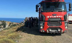 Sinop’ta yangında itfaiye personeli uçurumdan düştü