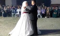 Düğün sonrası hayatlarını kaybeden gelin ve damat yan yana defnedildi